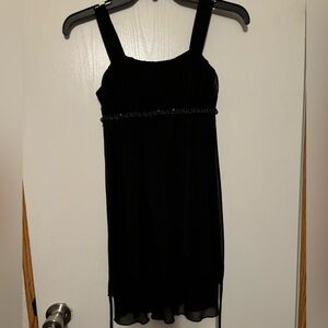 City Triangles Black Girls Formal Dress with Beaded Waist